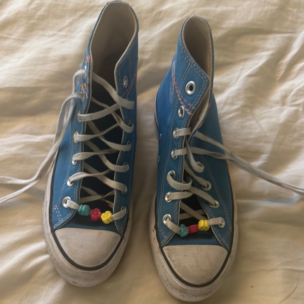 Converse Blue High-Top women’s Shoes